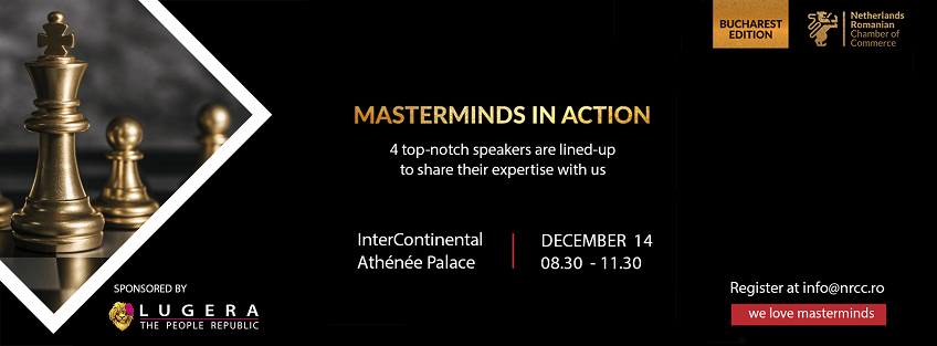 NRCC BUSINESS BREAKFAST IN BUCHAREST, 14 DECEMBER